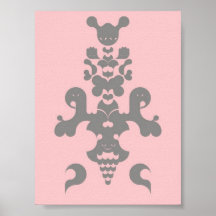 Tache d'encre poster
