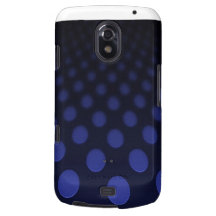 Taches bleues fraîches étui samsung galaxy nexus
