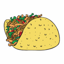 taco bourré superbe photo en relief