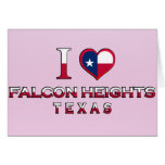 Tailles de faucon, le Texas Carte