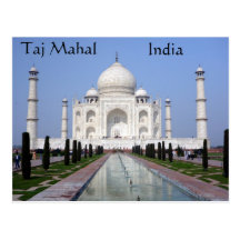 Taj Mahal, Agra, India Wenskaarten