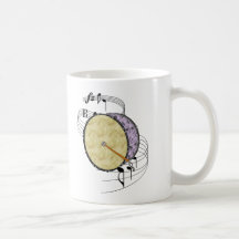 Tambour bas mugs à café