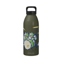 Tambour réglé - bouteille d'eau de liberté