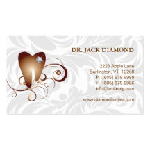 Tand Logo Bruine 2 van de Tand van de Diamant van 