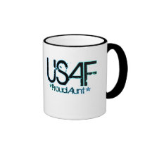 Tante fière de l'Armée de l'Air Tasses À Café