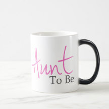 Tante To Be (manuscrit rose) Tasse À Café