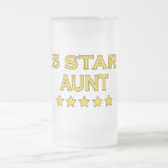 Tantes fraîches drôles : Tante de cinq étoiles Tasse