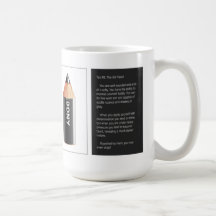 Tao #9 - het Potlood van de Kunst Koffie Mok