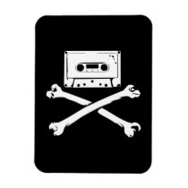 Taping à la maison de piraterie de bande et de pir magnets