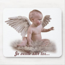 Tapis de souris ange