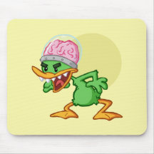 Tapis de souris Canard fou- Insane duck mouse pad