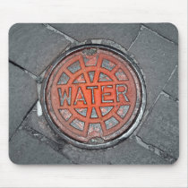 Tapis de souris de drain de l'eau