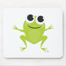 Tapis de souris de grenouille