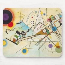 Tapis de souris de la composition VIII en Kandinsk