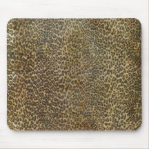 Tapis de souris de léopard