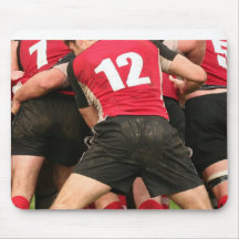 Tapis de souris de rugby