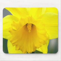 Tapis de souris - jonquille jaune