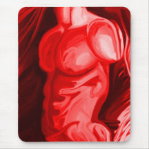 Tapis de souris masculin de sculpture en physique