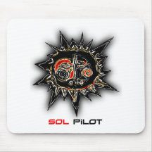 Tapis de souris pilote de solénoïde