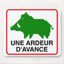 Tapis de souris - UNE ARDEUR D'AVANCE