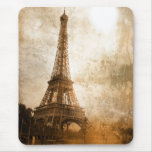 Tapis de souris vintage de Tour Eiffel