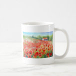 Tapis d'écarlate tasses