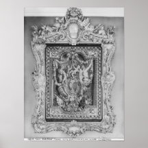 Tapisserie du manteau des bras de la famille royal posters