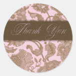 Tapisserie rose - Merci Adhésifs