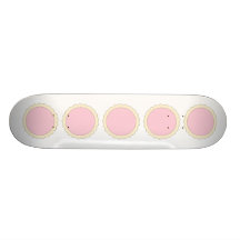 Tarte de confiture. Pâlissez - le rose. Skateboards Cutomisables