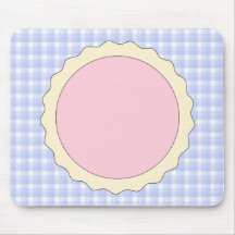Tarte de confiture. Pâlissez - le rose. Tapis De Souris