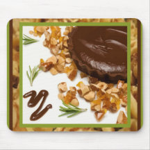 Tarte Mousepad de chocolat Tapis De Souris