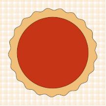 Tarte rouge. Tarte de fraise. Contrôle beige Photo En Relief