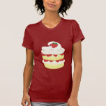 Tarte sablée de fraise t-shirts