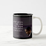 Tasse 2 de citation d'Obama de 6