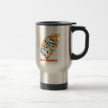 Tasse 2 de voyage de singe de matrices