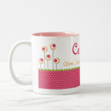 Tasse à deux tons du cabinet de Cecily