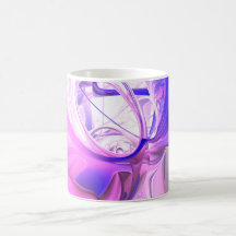 Tasse abstraite de jus de prune
