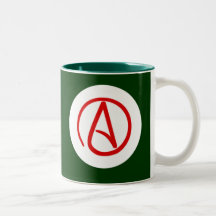 Tasse athée de logo