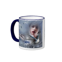 Tasse avec dauphins