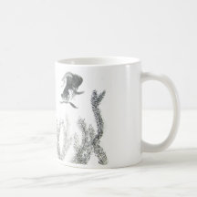 Tasse chanceuse chinoise de poisson rouge