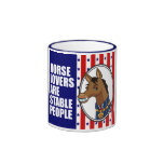 Tasse d'amants de cheval