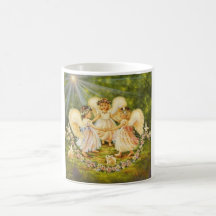 Tasse d'anges de bébés de danse
