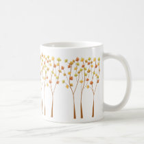 Tasse d'arbre de brindille de chute tasses
