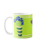 Tasse d'art : Fleur de la chaux des jardiniers. Un tasses