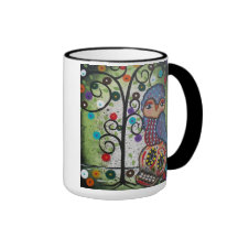 Tasse d'art populaire par Lori Everett