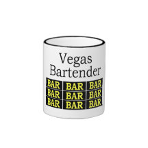 Tasse de barman de Vegas