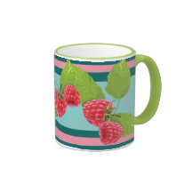 tasse de bonbon à framboise