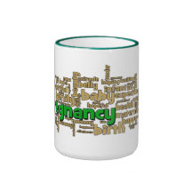 Tasse de cadeau de baby shower