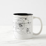 tasse de café chic de voies de particules de geek