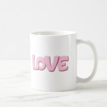 Tasse de café d'amour tasses